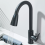 360° Kitchen Sink Mixer Taps Pull Out Spout Spray Head Single Lever 4