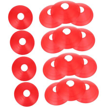 14 kpl Professional Football Cones Kannettavat Agility Cones Harjoituslevy kartiot Jalkapallotarvike