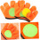 2 kpl Hook and Loop Glove -rantaleluja ulkoleluille Ulkoleluille 5