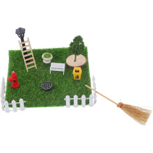 12-osainen setti, miniatyyri nukkekodin sisustus