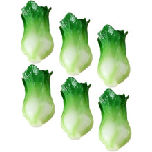 6 kpl Mini kasviskoristeita Mini Vegetable Miniature Scene Green Vegetables