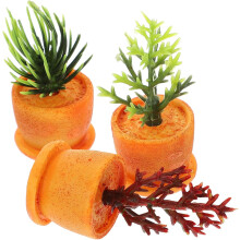 12 kpl Miniatyyri Bonsai-kasvisarja Nukkekodin tarvikkeet Mikromaisemakoristelu Mini Ruukkukasvit pojille ja tytöille Lelut