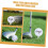 Golf Training Aid Equipment Suit Golf Flat Golf harjoitteluun Putting White 3 Pack 3