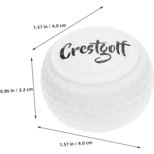 Golf Training Aid Equipment Suit Golf Flat Golf harjoitteluun Putting White 3 Pack 1