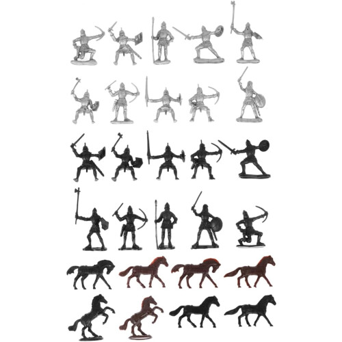 28kpl Cavalryman-sotilasmalli