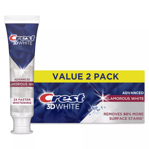 Crest Crest 3D White Glamorous White Zahnpasta - 93 g (2 pack)