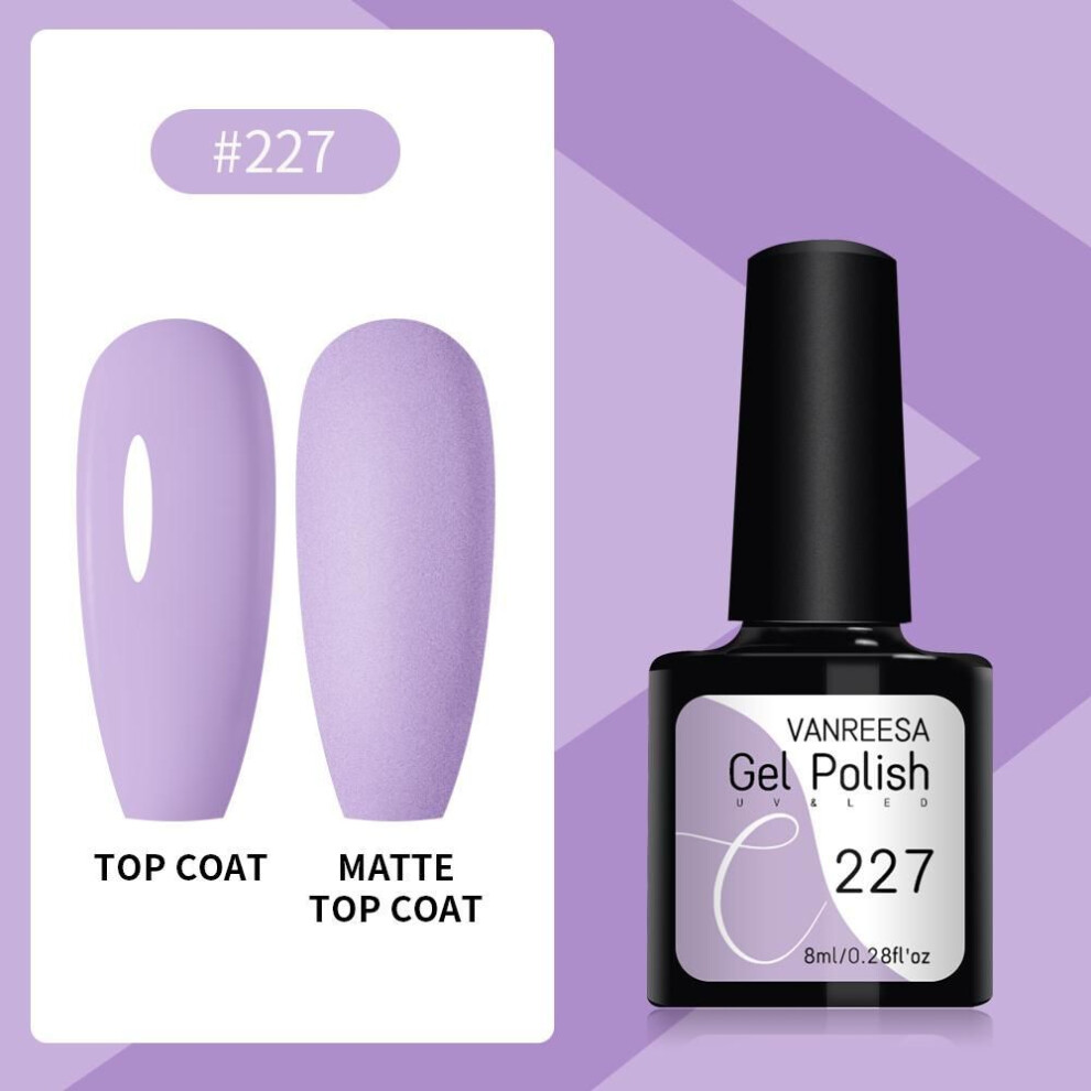 (227) Vanreesa Semi Permanent Hybrid Uv Nail Gel Polish
