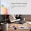 For Samsung Galaxy S25 Clear Back Case Cover and Tempered Glass Screen Protector 8