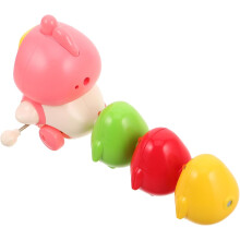 1 sarja Chick Mini Pie Opetuspyyntikoneen koeputkisarja Chiken for Wind up Chicken Spring Wind up