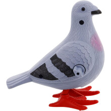 Wind Up Pigeon Simulation Clockwork Bird harmaalle värille