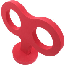 3D-ajoneuvon kattokoriste Wind Up Key auton kattokoriste DIY Universal