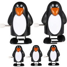 Ainutlaatuinen joulupingviini-kellokoneistolelu Pingviini-lelu