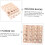 Senses Memory Matching Chess for Sense Early Development sylinterin kanta Bambu 3