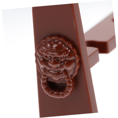 2pcs Model Display Stand Sword Stand Universal Holder for Sword Wand Display Holder Plastic Brown 2