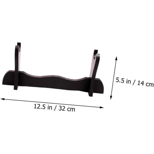 Black Acrylic Stand Delicate Holder Desktop Storage Stand Home Decor Rack 1