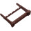 Elegant Mini Sword Rack for Desktop Sturdy Construction Miniature Sword Holder Easy Setup 1