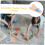 Solid Wood Construction Wooden Train Track Blocks for Toddlers Creativity Track 6