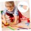 Solid Wood Construction Wooden Train Track Blocks for Toddlers Creativity Track 2