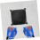 PU Boxing Gloves and Mitts with Flame Pattern Training Gloves f 7