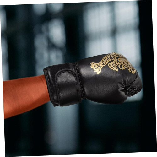 1 Pair Breathable Boxing Gloves Protective Training Mitts Sparring Hand Pads 2