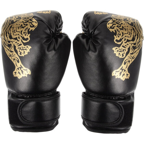 1 Pair Breathable Boxing Gloves Protective Training Mitts Sparring Hand Pads