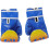 PU Boxing Gloves and Mitts with Flame Pattern Training Gloves 6
