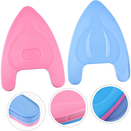 2Pcs Lightweight Swimming Kickboards for Durable Buoyancy Boards 2
