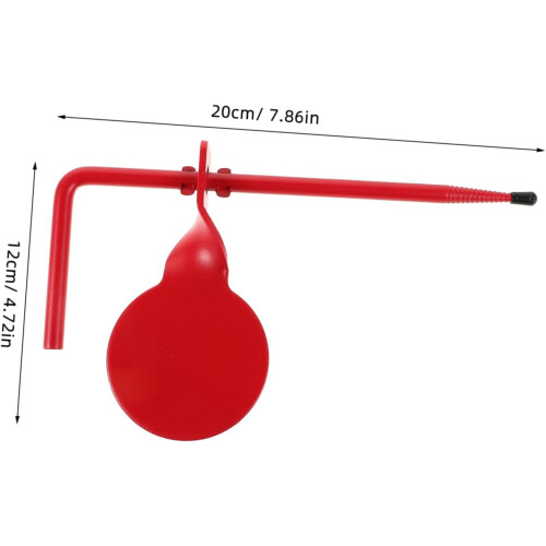 Multi-Size Spinner Targets Stainless Wood Screws Single Tree Target Pins for Close-Range Training 1