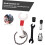 1Set Crank Arm Remover Tool Kit for Mountain Bike Puller with Teeth Single Puller and Hub Wrench 7