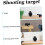 Shooting Training Target Practice Range Shooting Target De Shooting Target Board Versatile Archery 6