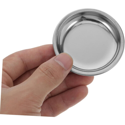 6pcs Stainless Steel Tea Bag Coasters Drip Tray 2