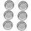 6pcs Stainless Steel Tea Bag Coasters Drip Tray 1