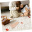 2pcs Wooden Train Track Expansion Curved Switch Track 6