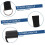 4Pcs Heavy Duty Fitness Cable Handles Durable Pull Handles 6