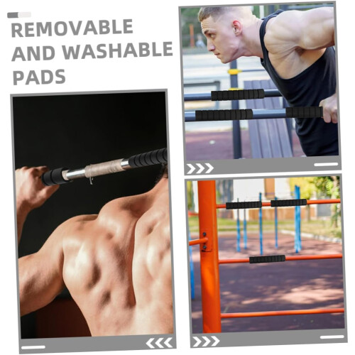 6pcs Horizontal Bar Accessories Sticker Reflector Disassembly Grip Handle Grip Handle 2