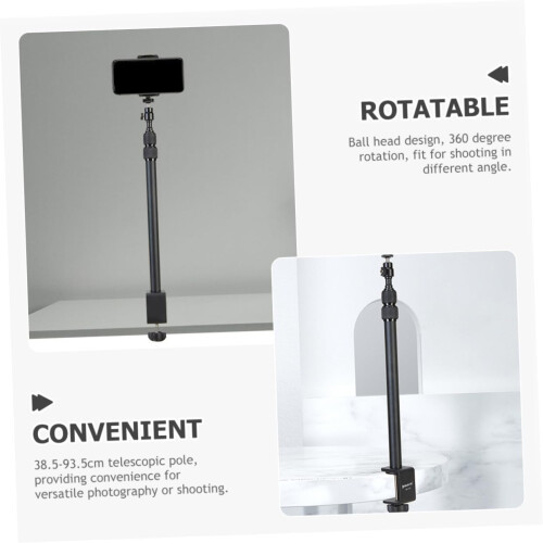 Clamp Mount Desk Mount Adjustable Height Desk Camera Mount Stand 1