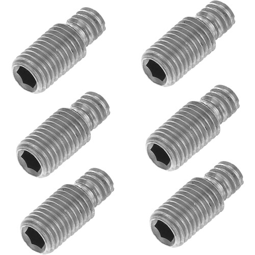 6PCS Stabilizer Balance Screws Point Insert for Compound and Recurve Bows Essential Archery Accessory