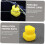 100pcs Artificial Fishing Lures Corn Grain Modeling Baits Practical Fishing Lures Professional Baits 6