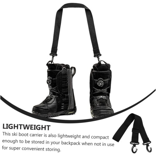 Ski Boot Carry Strap Practical and Portable Snowboard Boot Carrier Adjustable Strap for Easy Handling 2