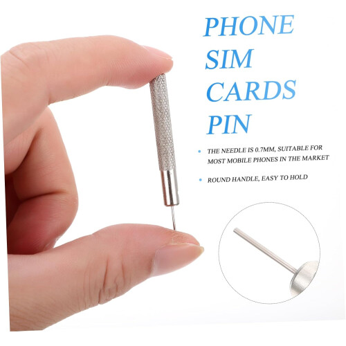 10pcs Sim Card Reader Tray Opener Cell Phone Ejector Pin Smartphone Opening Tool Sim Ejector Tool 2