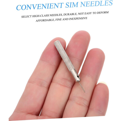 10pcs Sim Card Reader Tray Opener Cell Phone Ejector Pin Smartphone Opening Tool Sim Ejector Tool 1