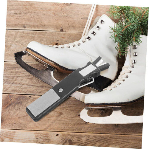 Skate Sharpener Compact Easy to Use Ice Skate Sharpener Grindstone for Skating 2