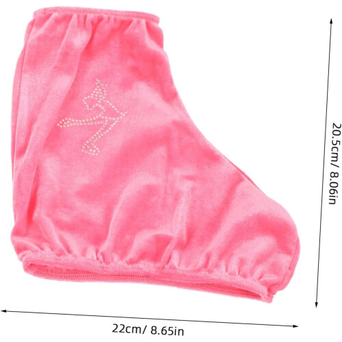 Professional Elastic Ice Skate Boot Covers for Figure Skating 1 Pair Size Durable Protective Covers 1