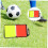 Professional Soccer Referee Kit 4pcs Multi-functional Referee Cards with Referee Wallet 5