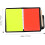 Professional Soccer Referee Kit 4pcs Multi-functional Referee Cards with Referee Wallet 8