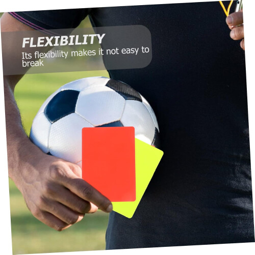 Professional Soccer Referee Kit 4pcs Multi-functional Referee Cards with Referee Wallet 1
