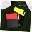 Standard Referee Wallet Soccer Referee Kit 2 Pack Referee Cards Easy Scoring Sheet Compact Sturdy 8