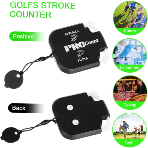 4 Pack Portable Golfs Score Counters Golfing Score Keepers Durable Material Small Size Great Accessory for Golfers 1