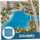 Miniature Landscape Model Material DIY Decorative Fake River Scenery Stream Basing 4