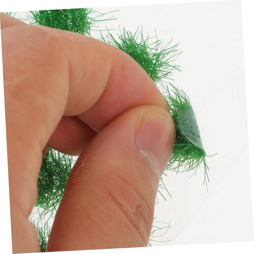 1 Set Model Grass Simulated Grass Cluster Shrubs Tuft Terrain Model Scenery 1